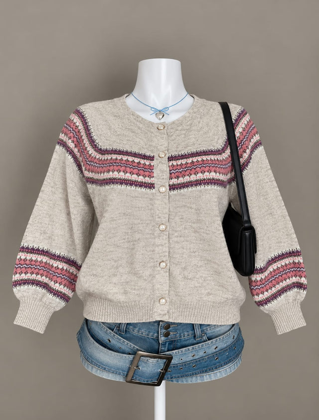 Beige Cardigan