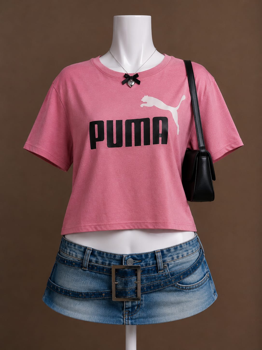 Pink Crop Top