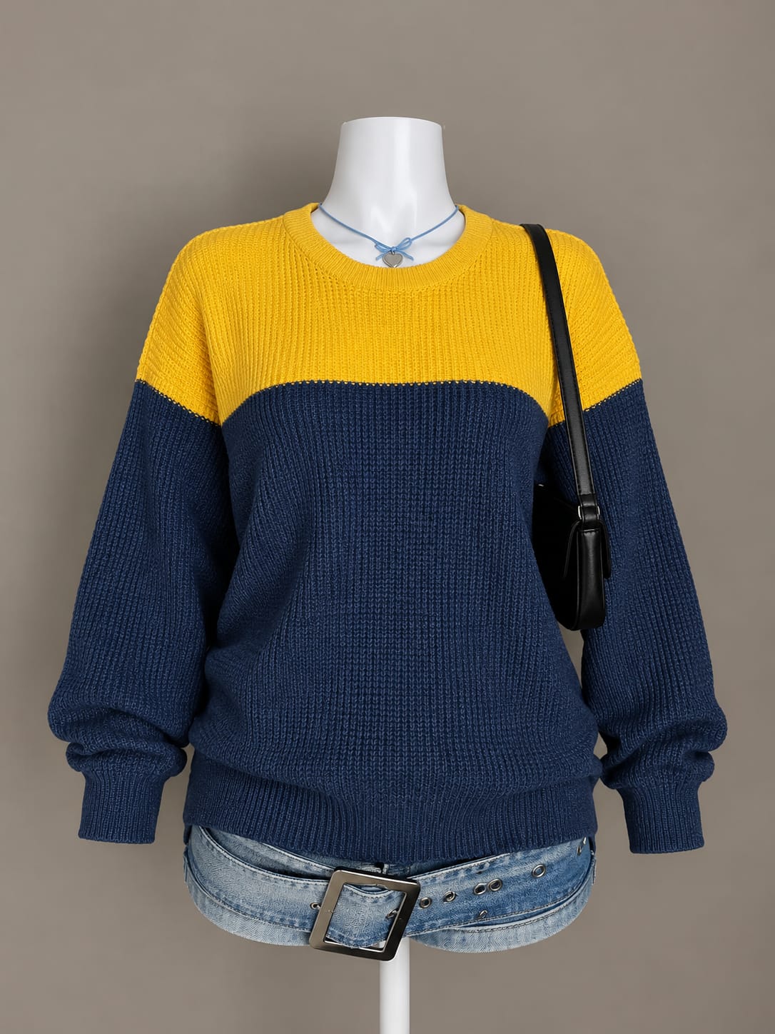 Navy Blue Sweater