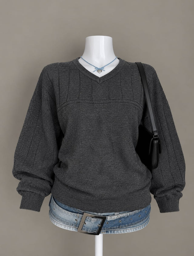 Charcoal Grey Sweater