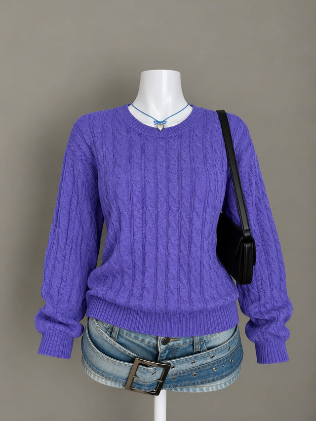 Purple Sweater