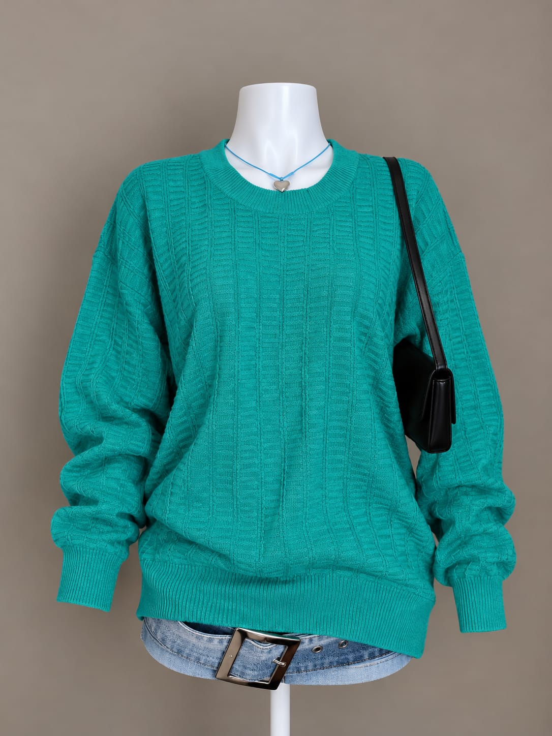 Teal Sweater