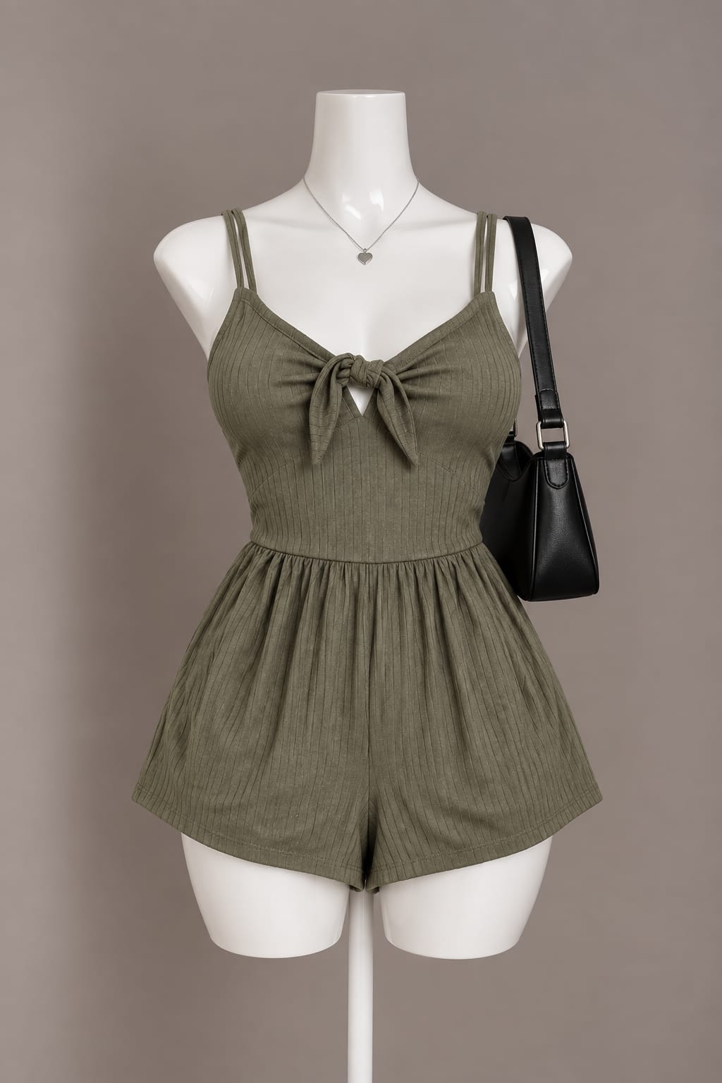 Olive Green Romper