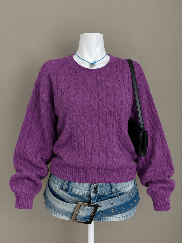 Purple Sweater