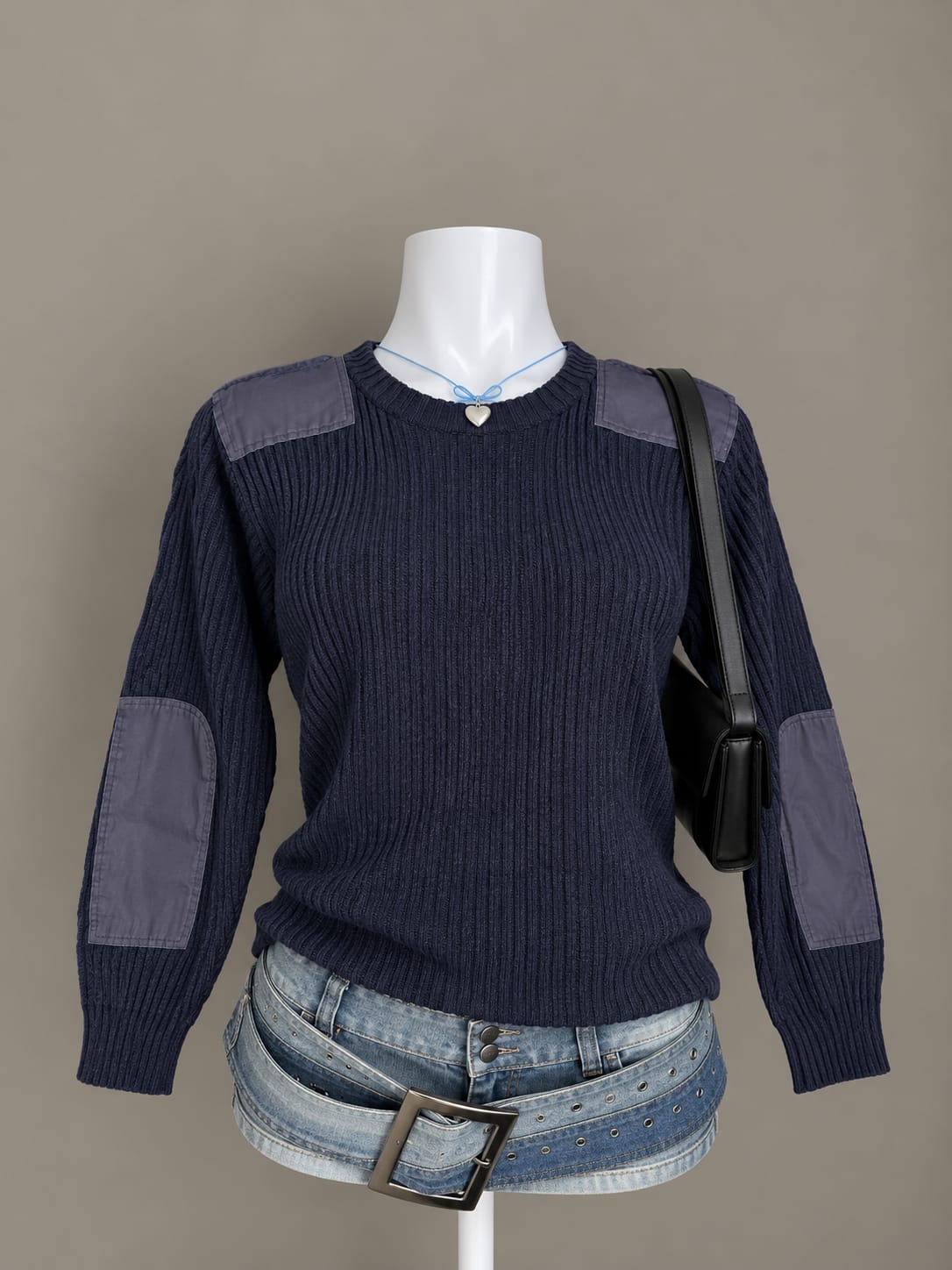 Navy Blue Sweater