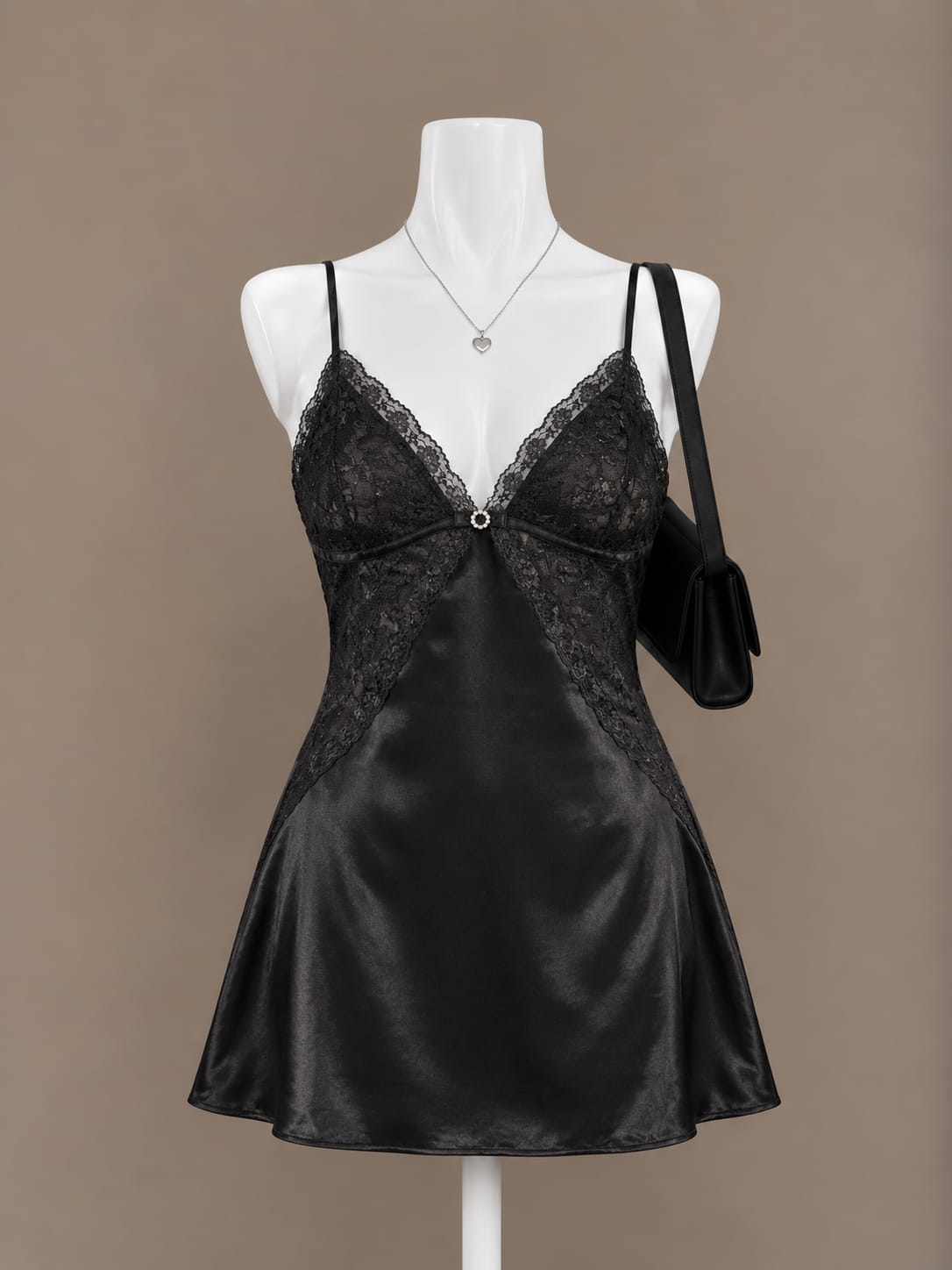 Black Slip Dress