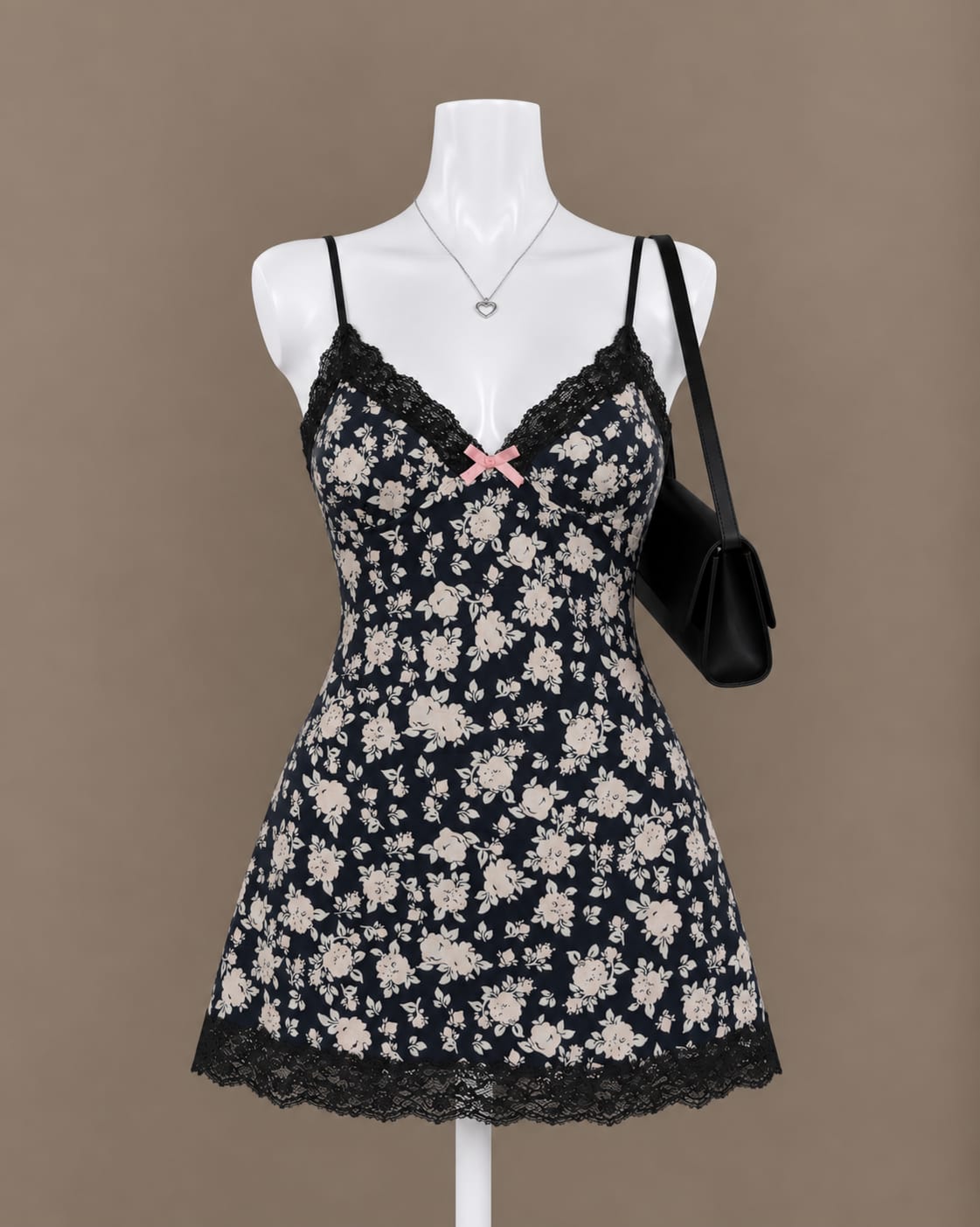 Black Floral Dress