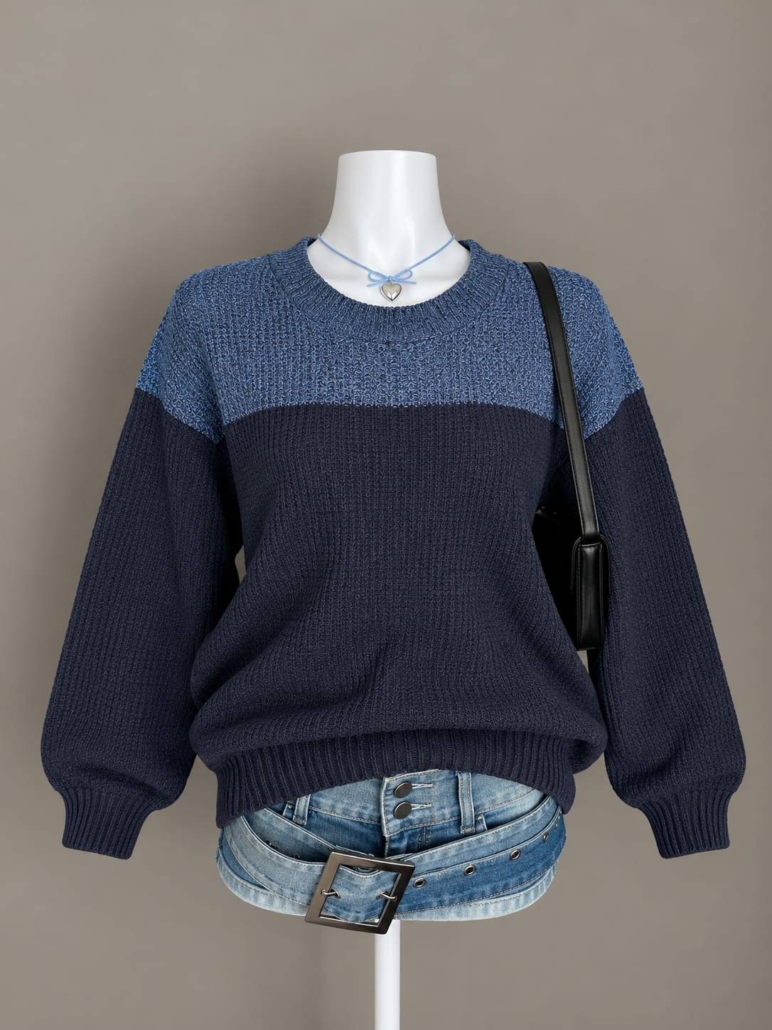 Navy Blue Sweater