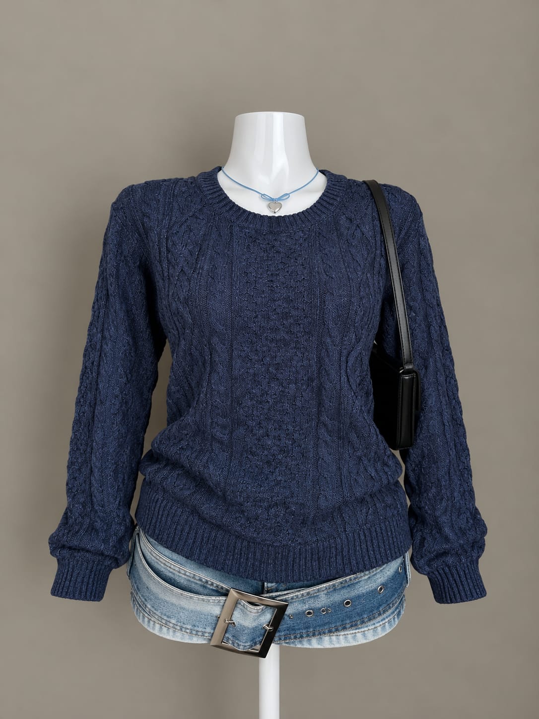 Navy Blue Sweater