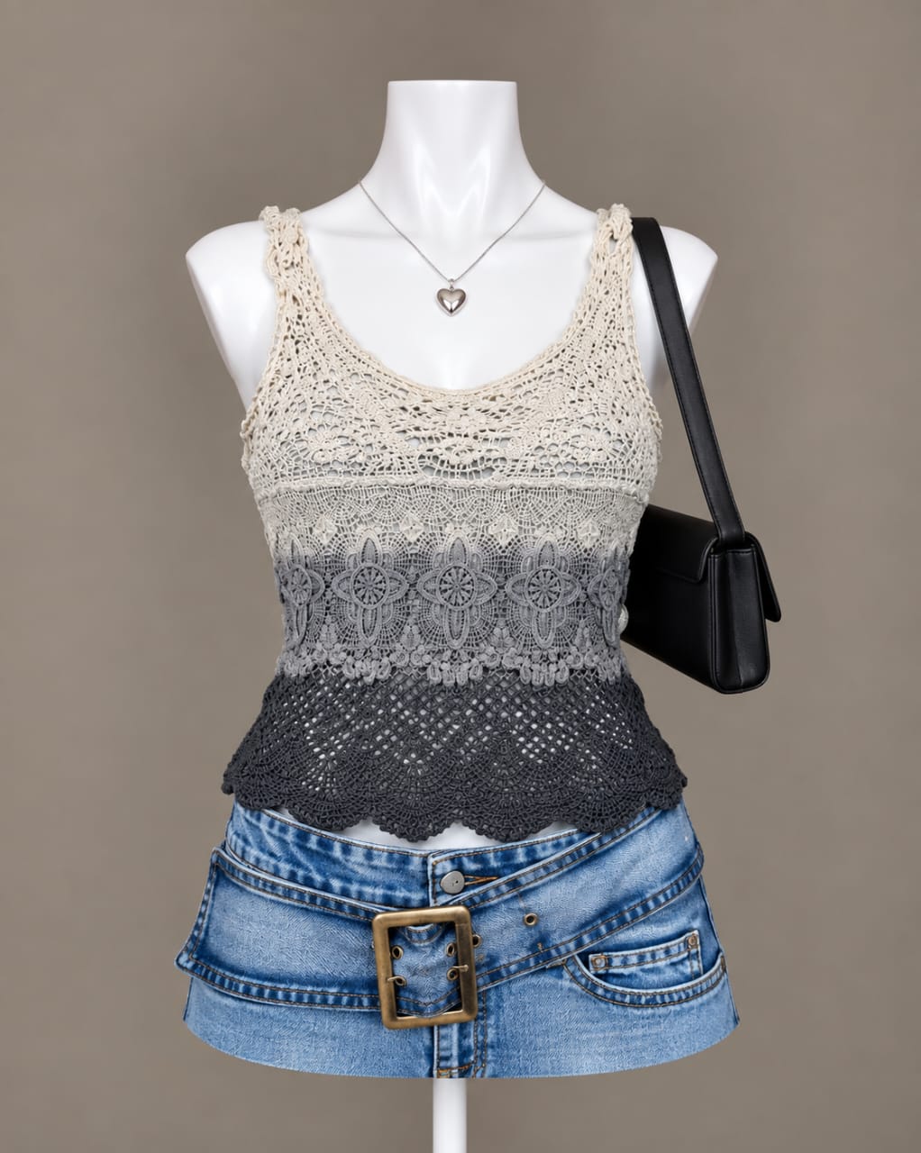 Multicolor Crochet Tank Top
