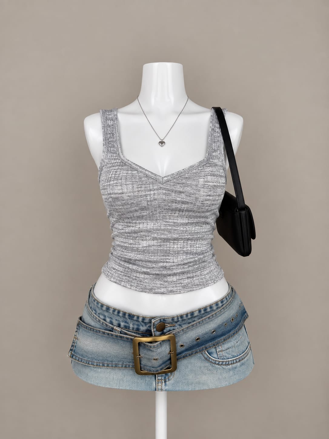 Gray Tank Top