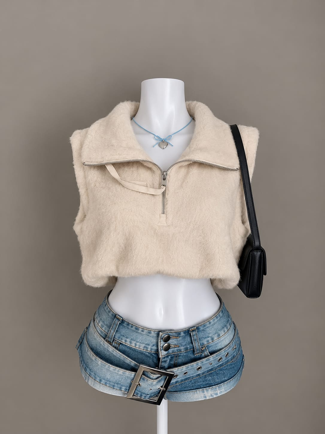 Cream Vest