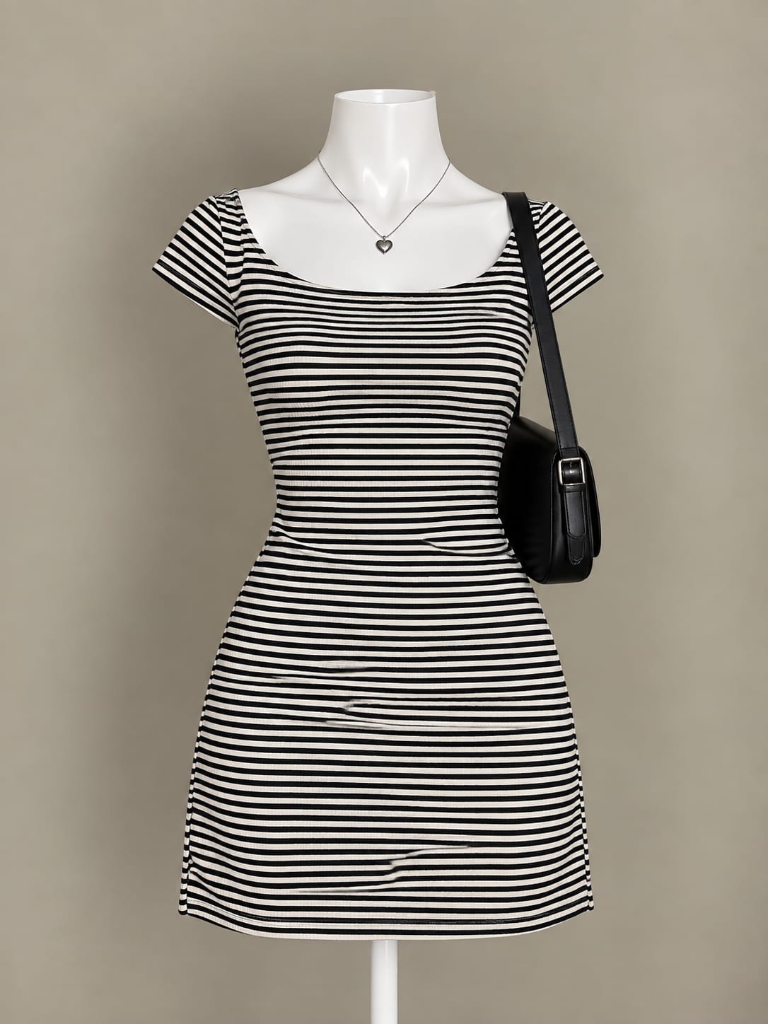 Black and White Dress