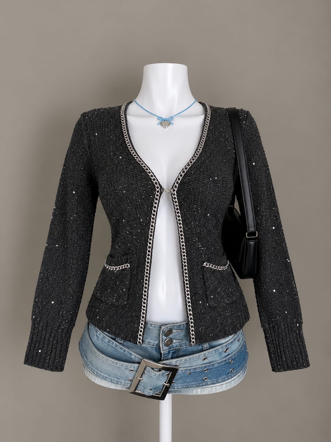 Black Cardigan
