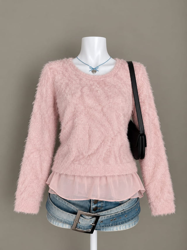 Pink Sweater