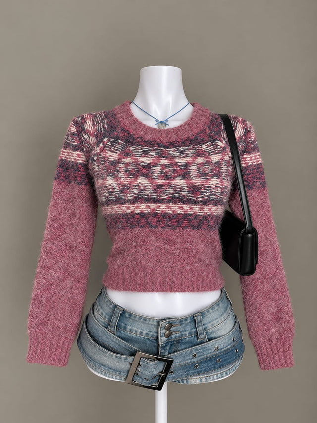 Dusty Rose Sweater