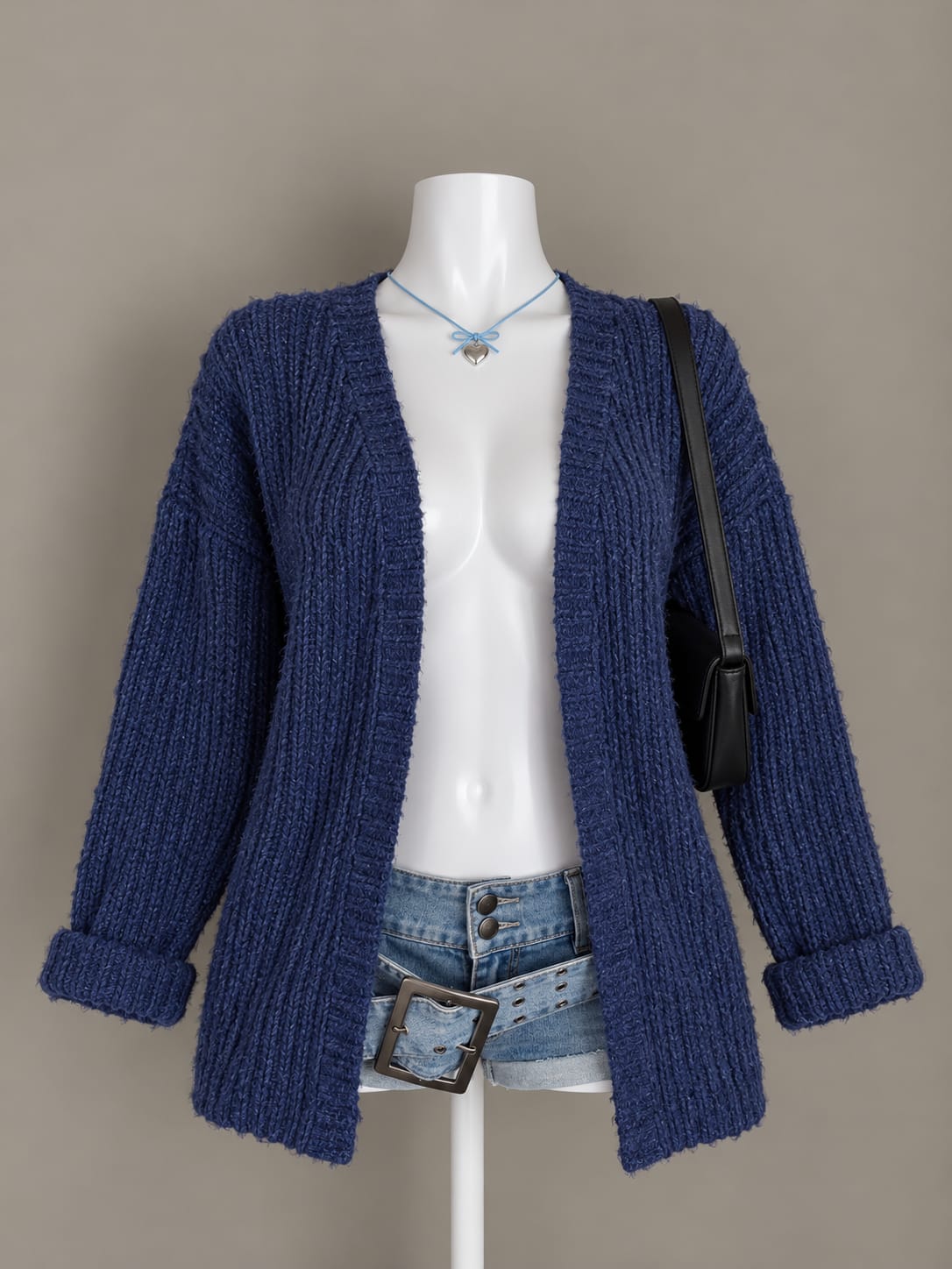 Navy Blue Cardigan