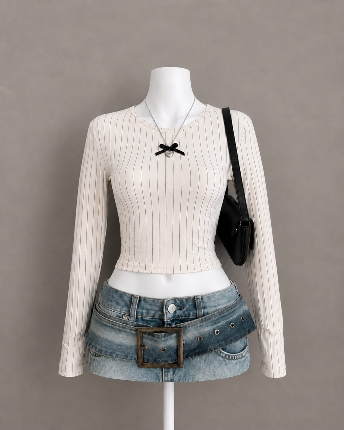 White Crop Top