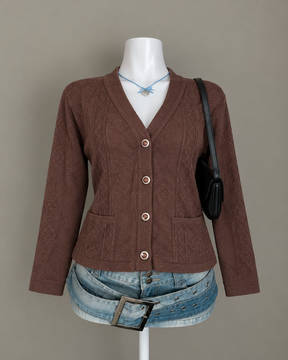 Brown Cardigan