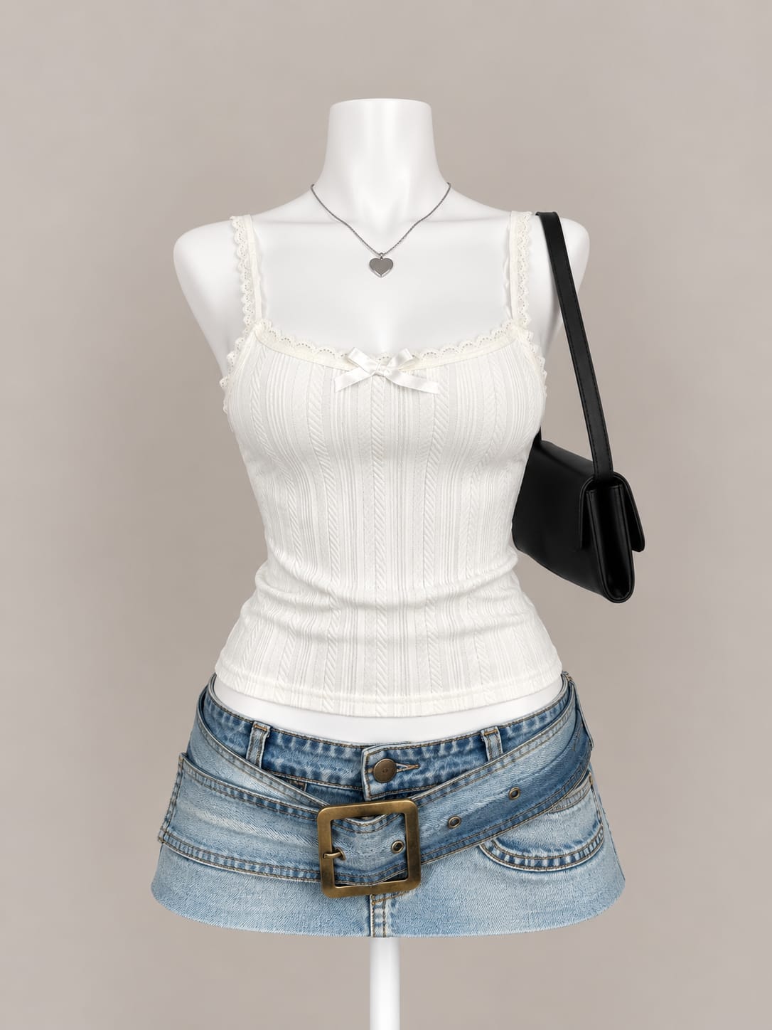 White Camisole Top