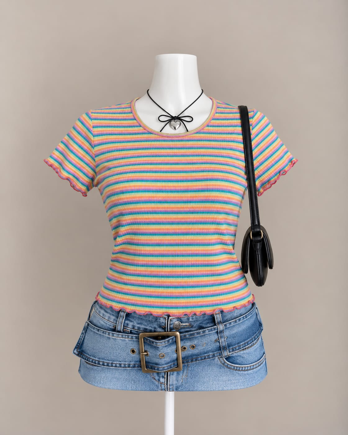 Multicolor Striped T-Shirt