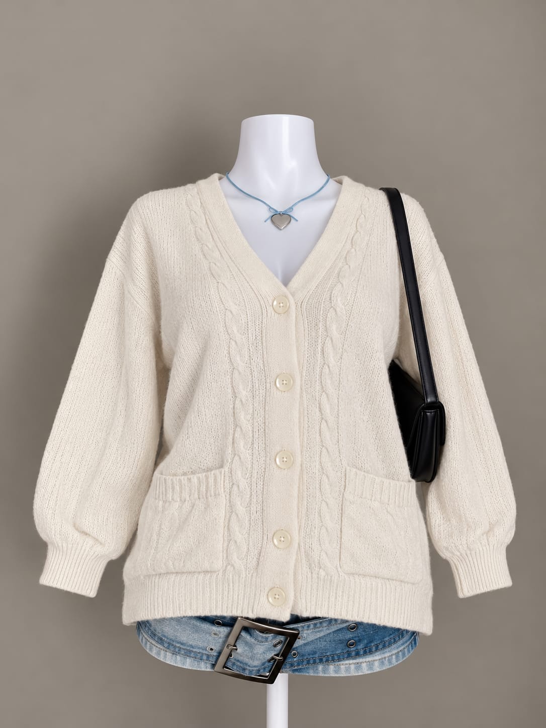Cream Cardigan