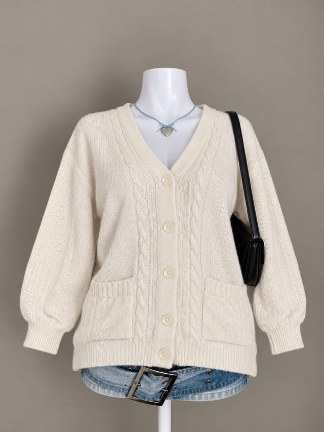 Cream Cardigan
