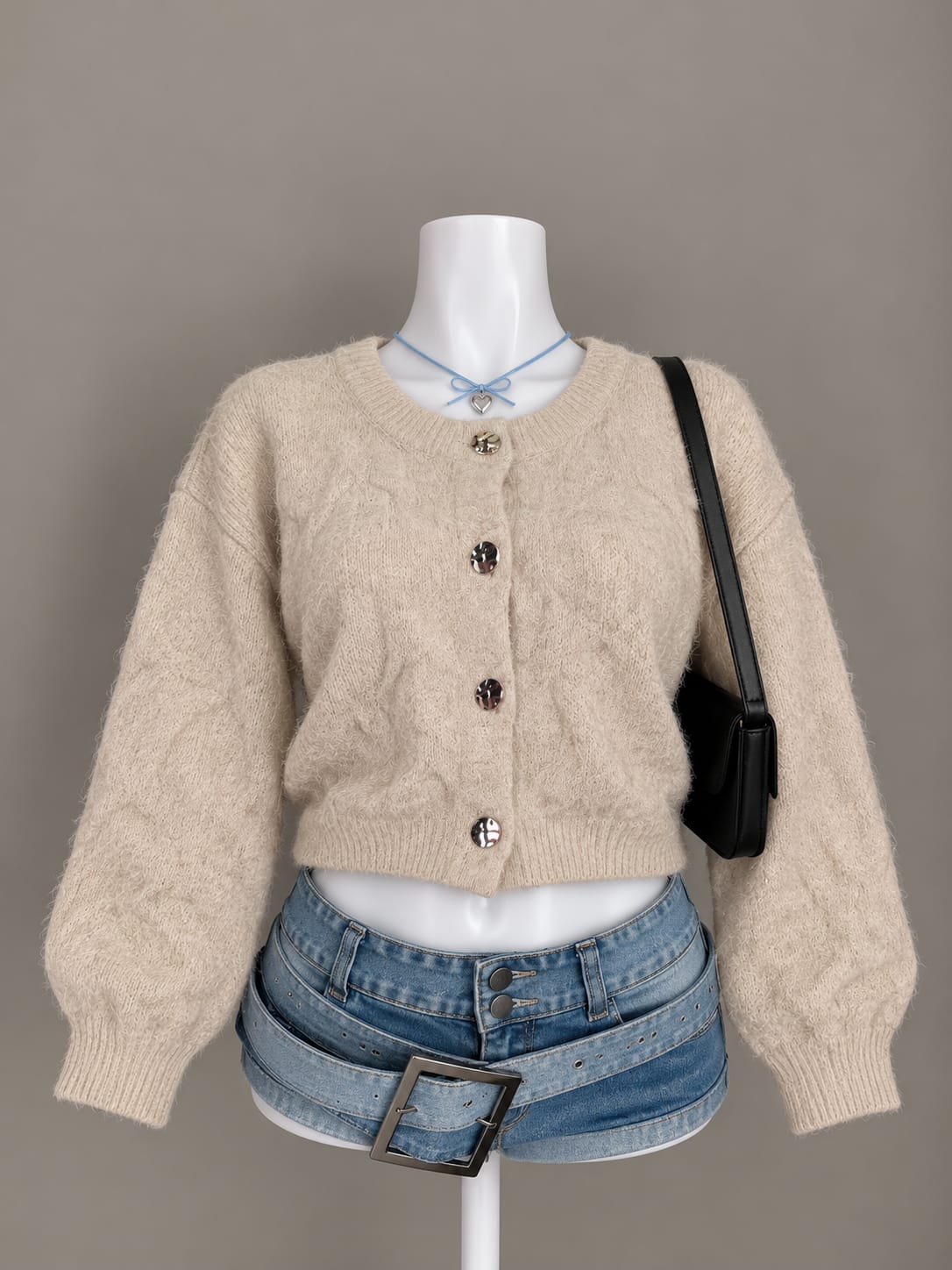 Beige Cardigan