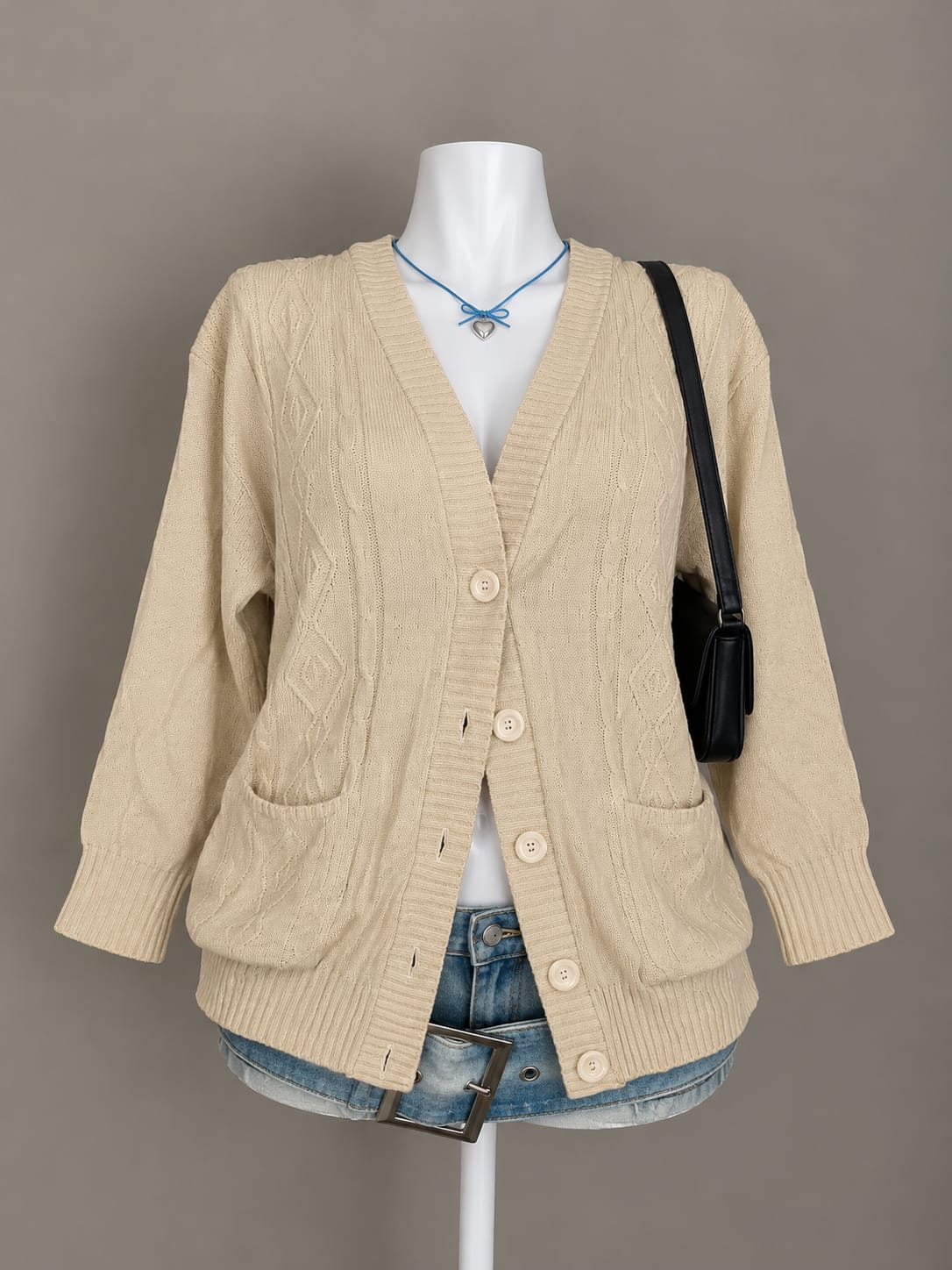 Cream Cardigan