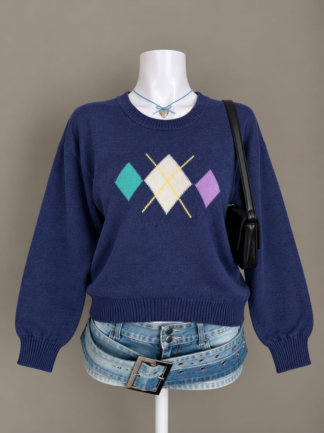 Navy Blue Sweater