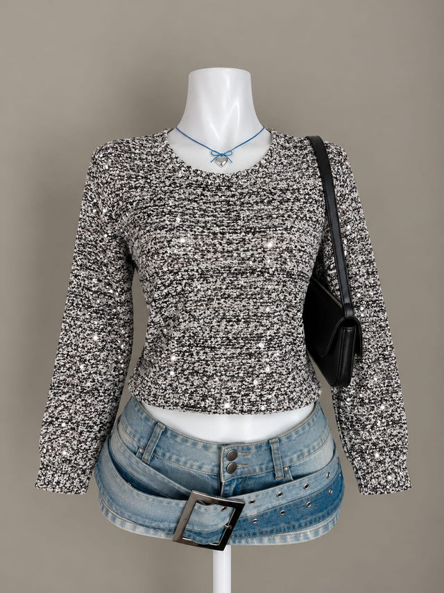 Black and White Sweater