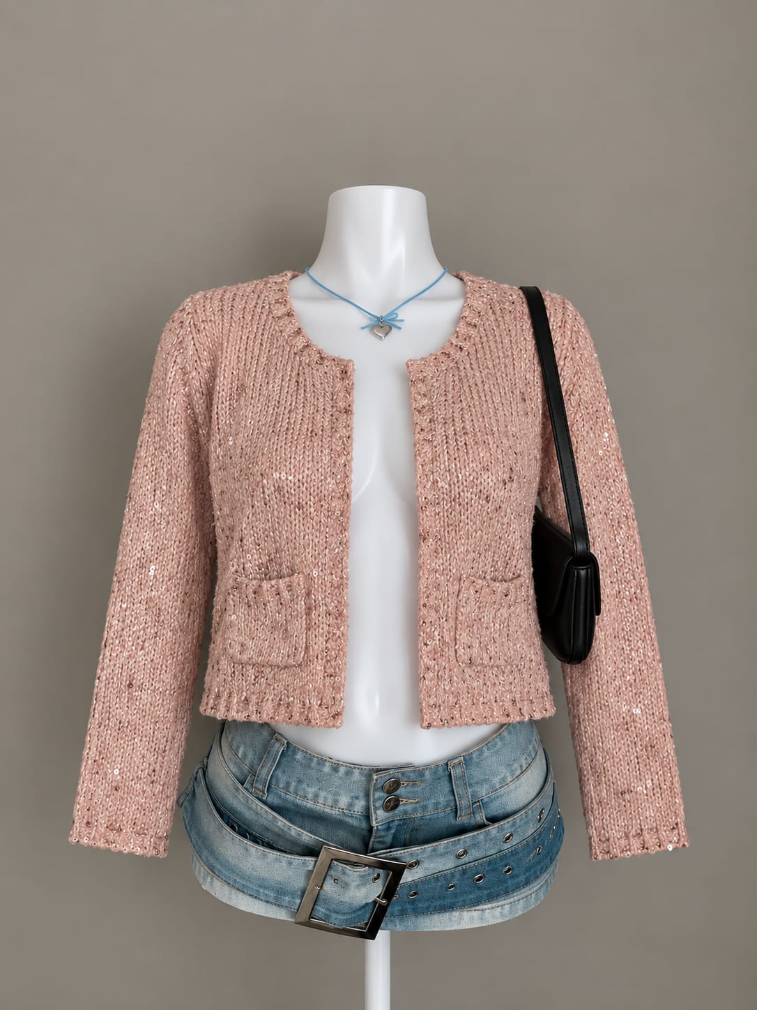 Pink Cardigan