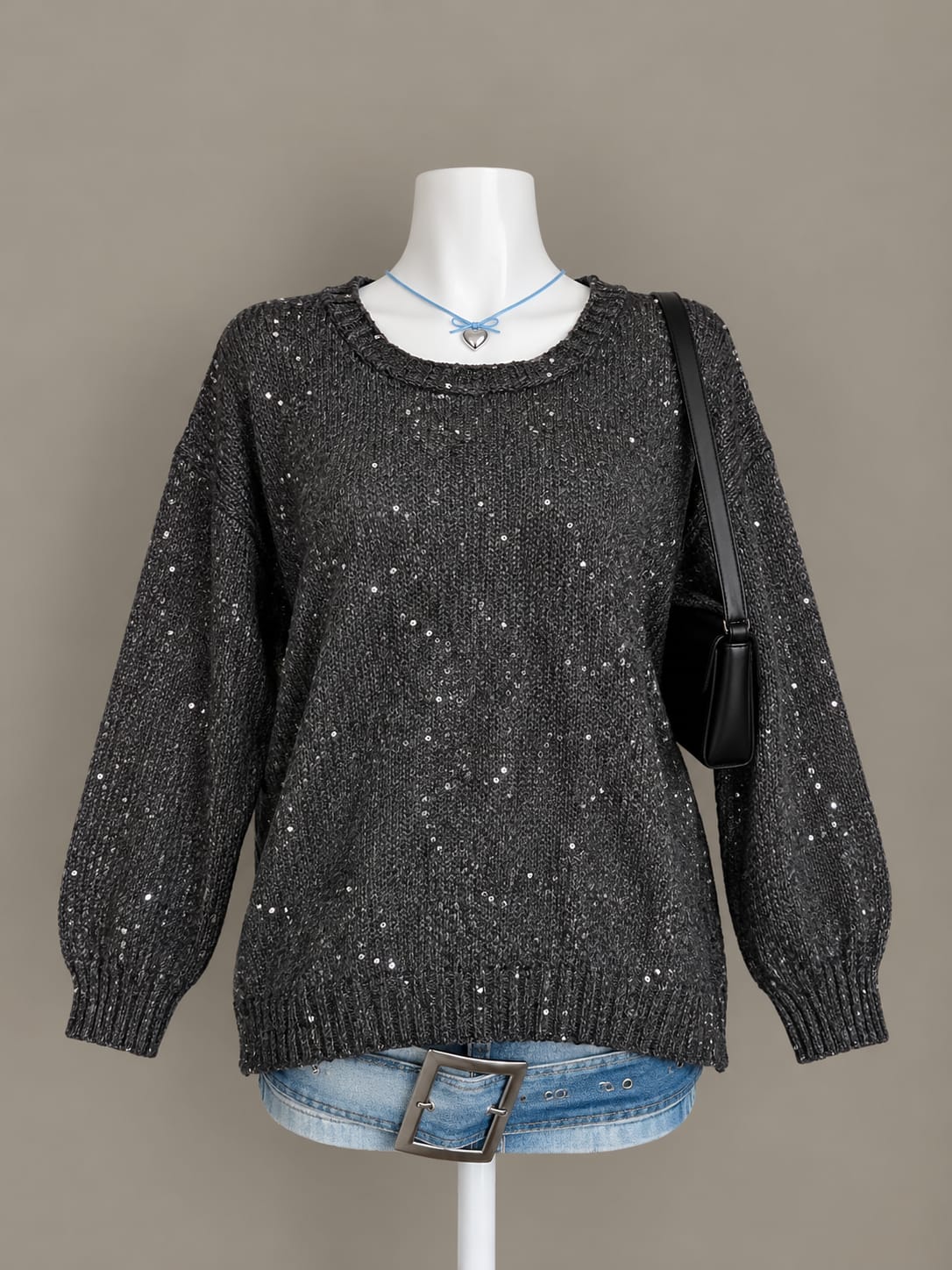 Charcoal Grey Sweater