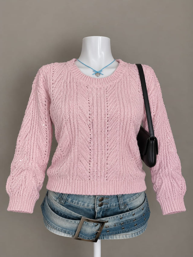 Pink Sweater