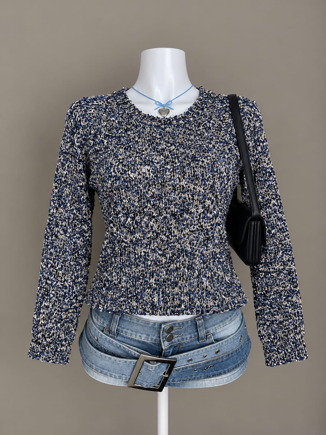 Navy Blue Sweater