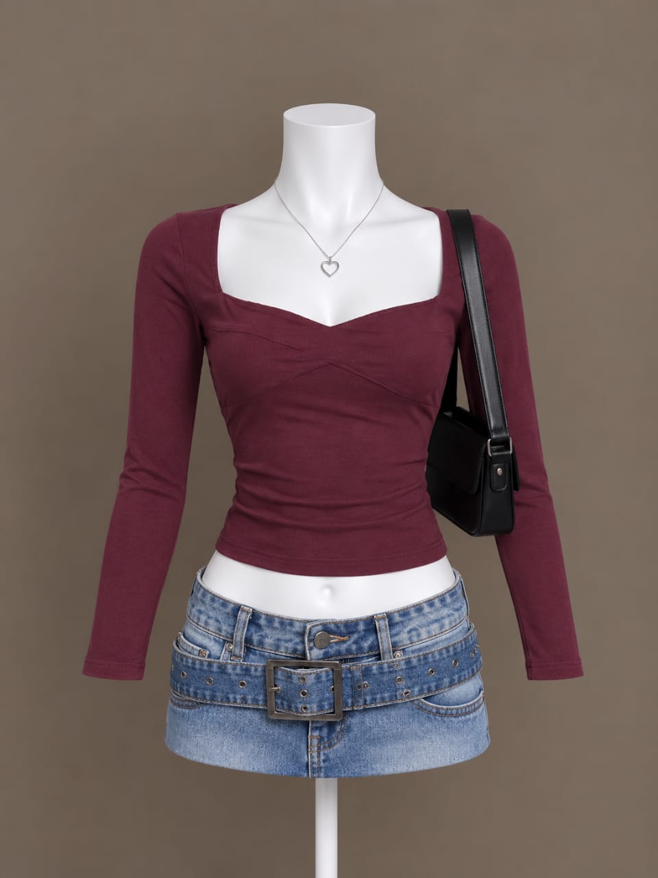 Burgundy Top