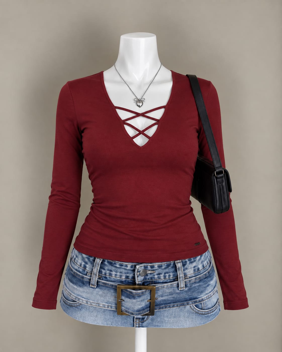Burgundy Top