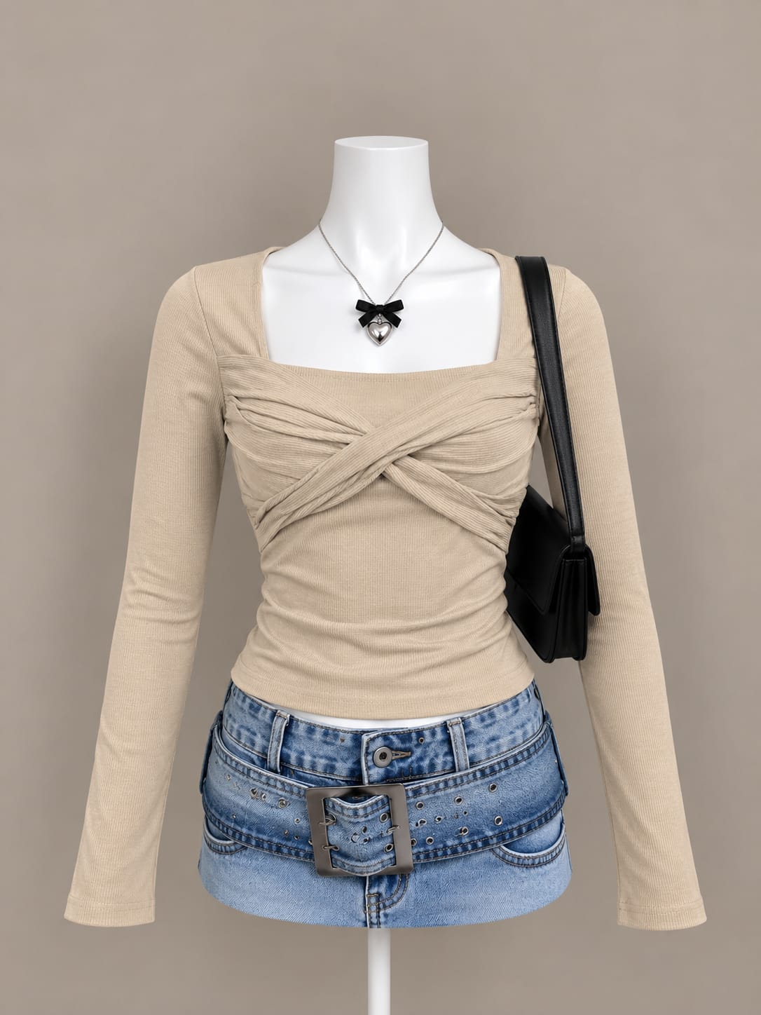Beige Top