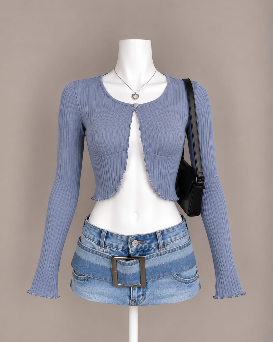 Dusty Blue Cardigan