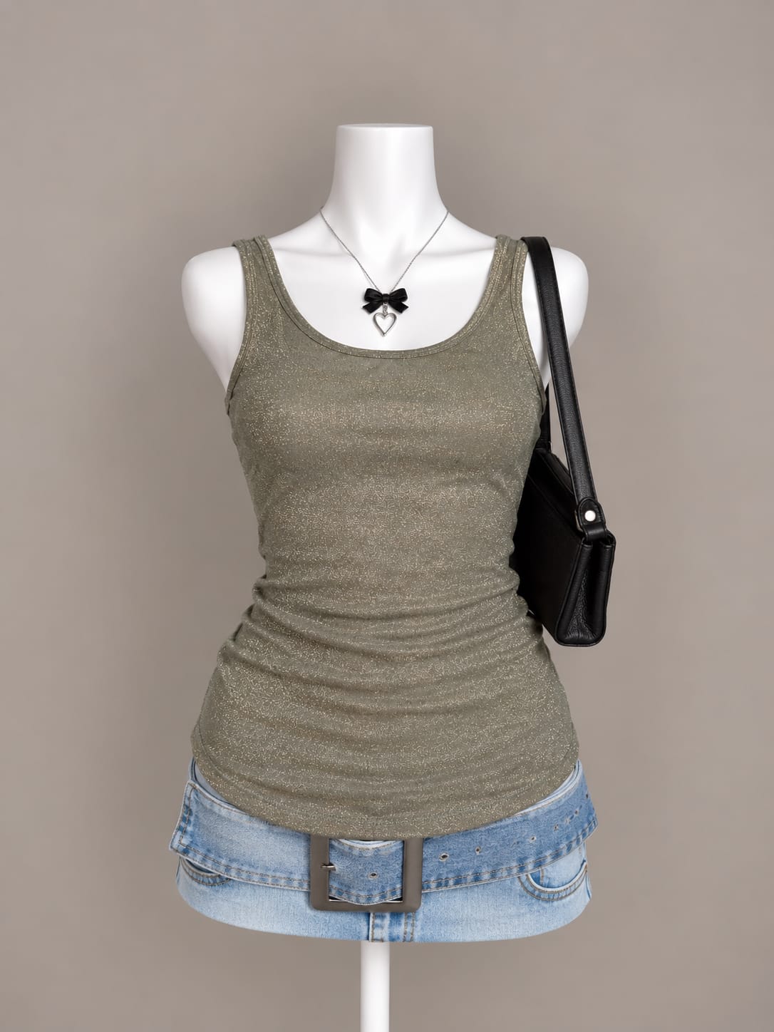 Olive Green Tank Top
