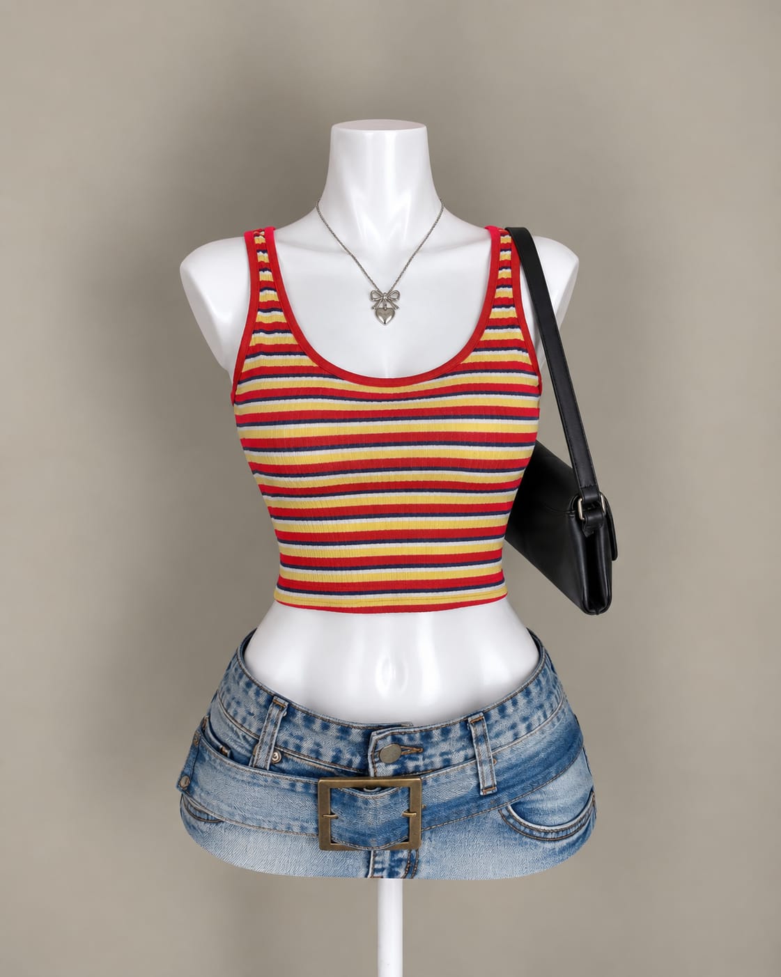 Red Crop Top