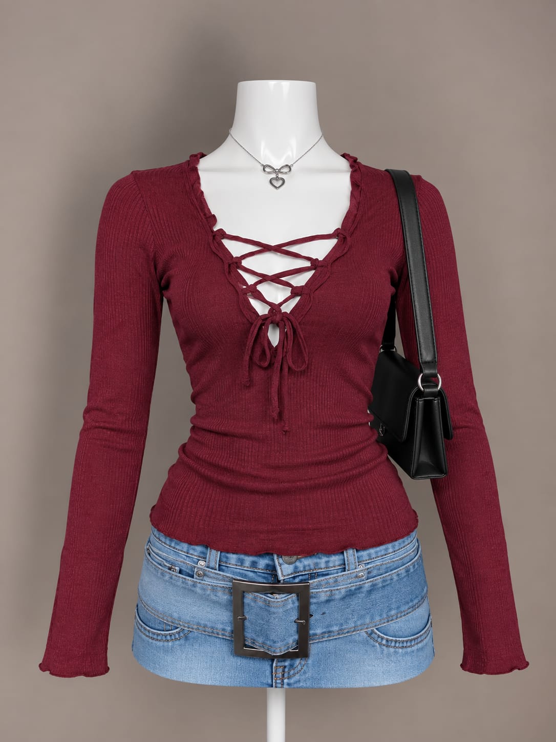 Burgundy Top