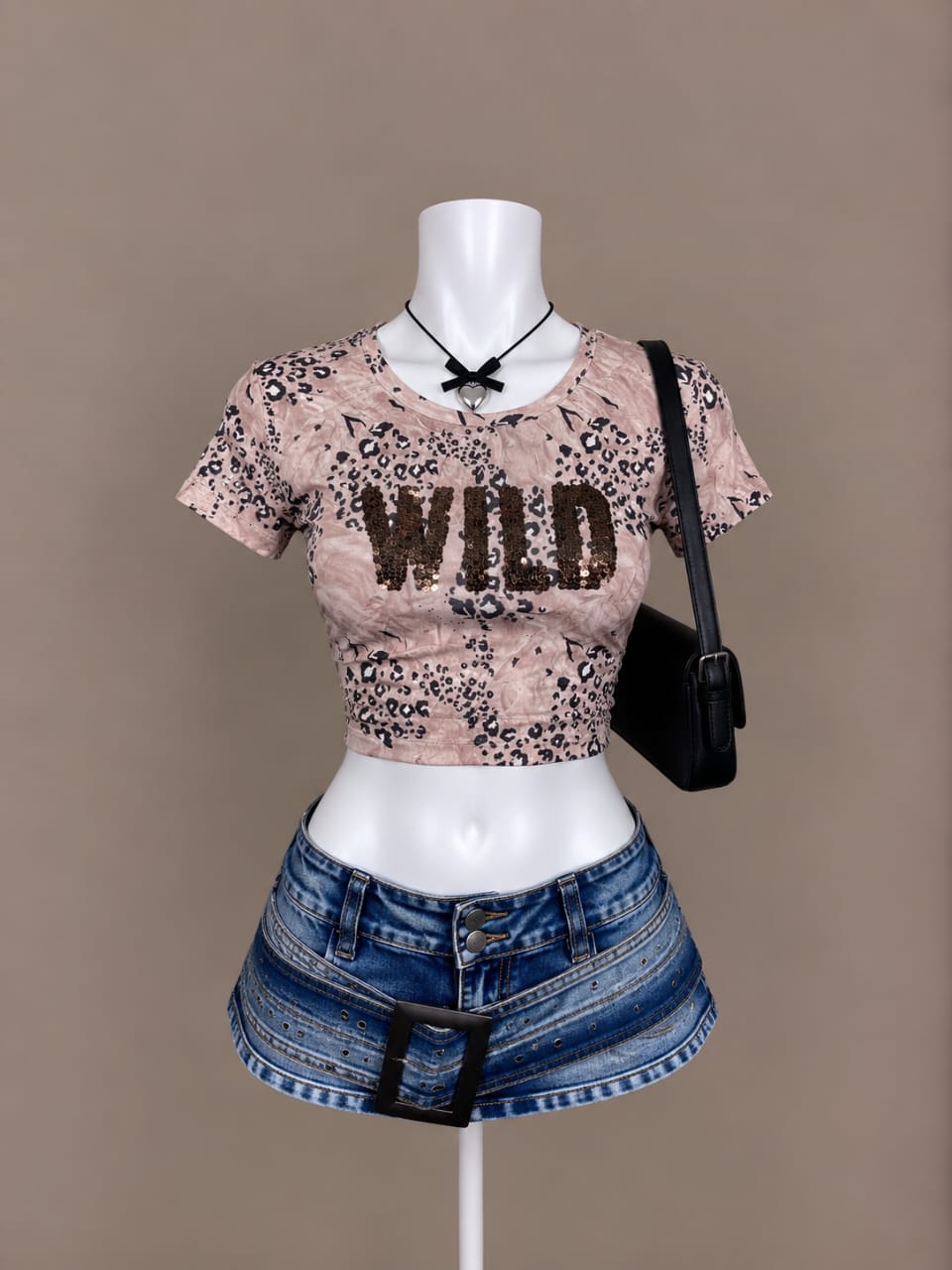 Light Pink Crop Top