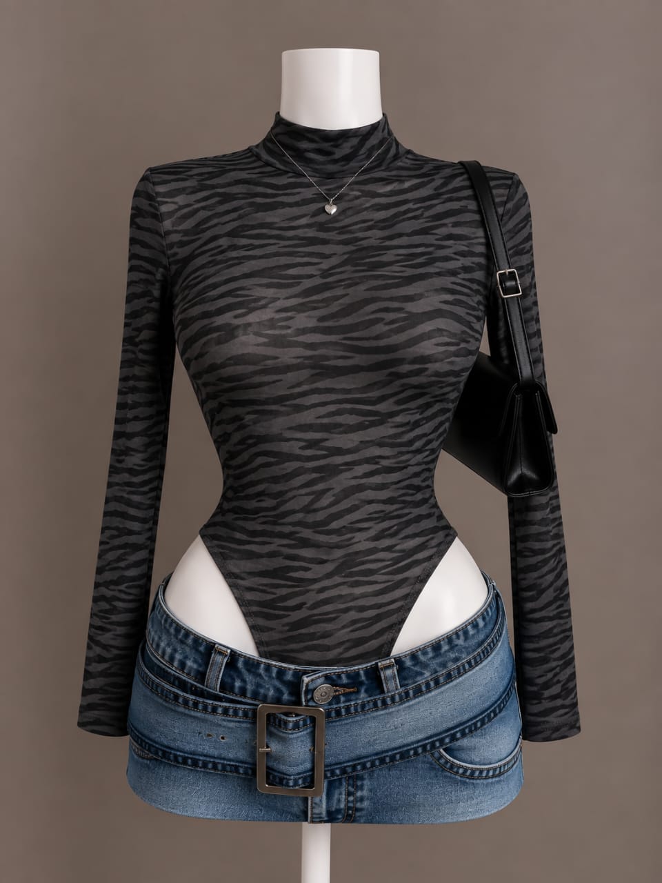 Grey Bodysuit