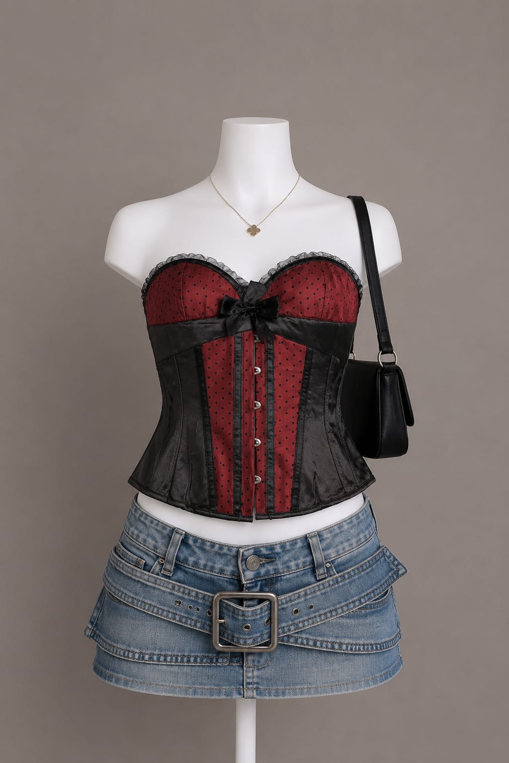 Red Corset Top