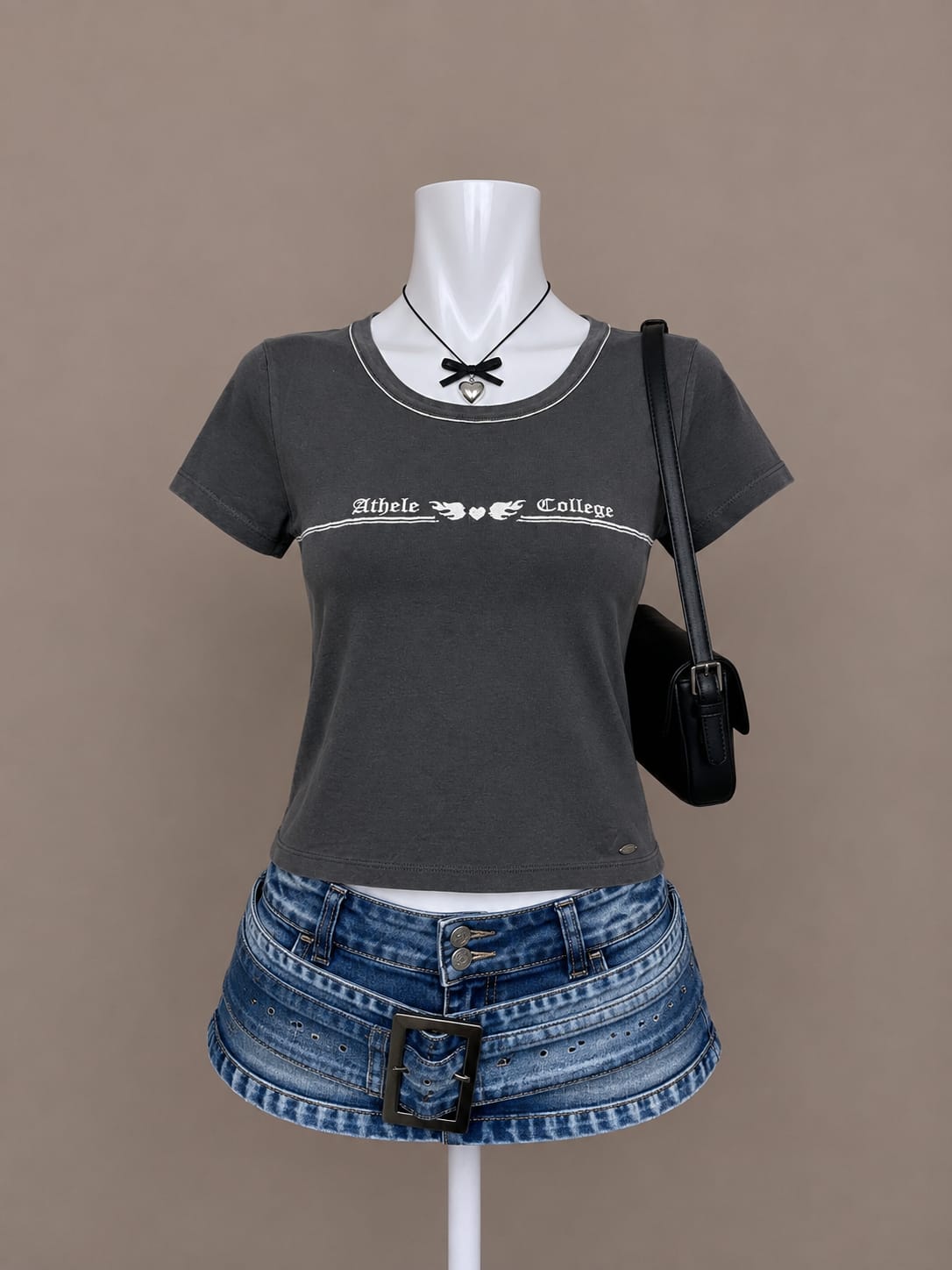 Charcoal Graphic T-Shirt