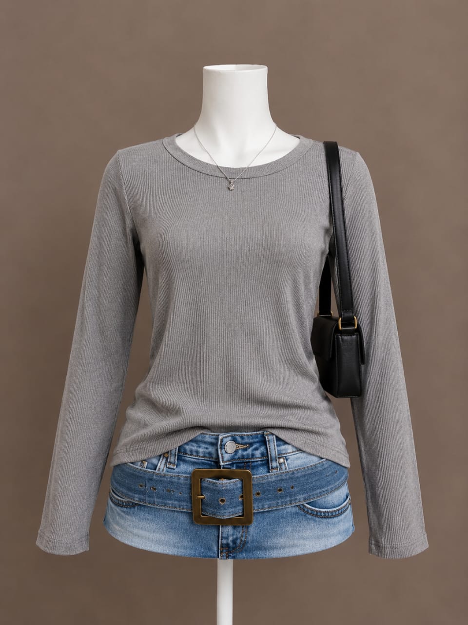 Gray Top