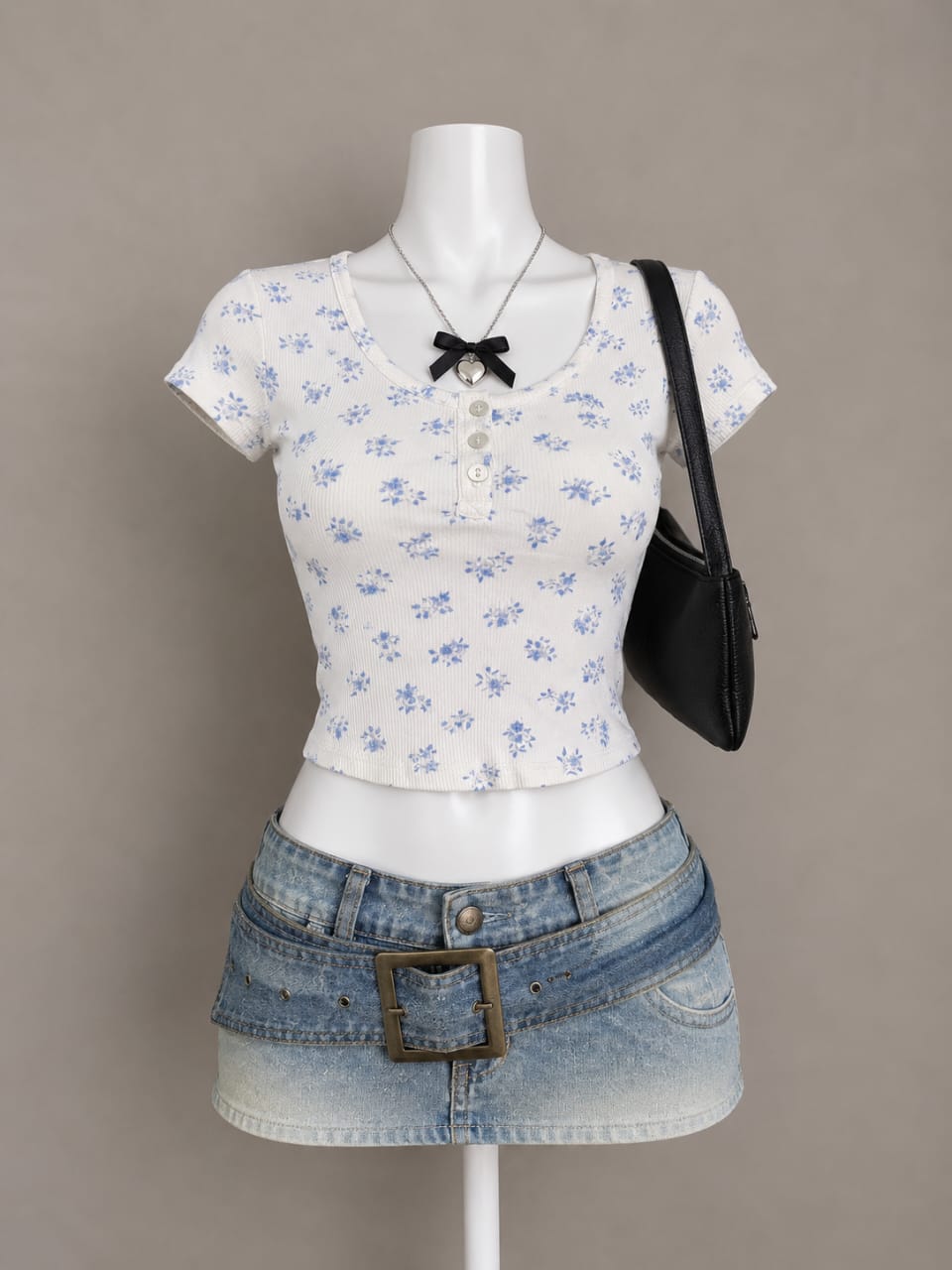 White Crop Top