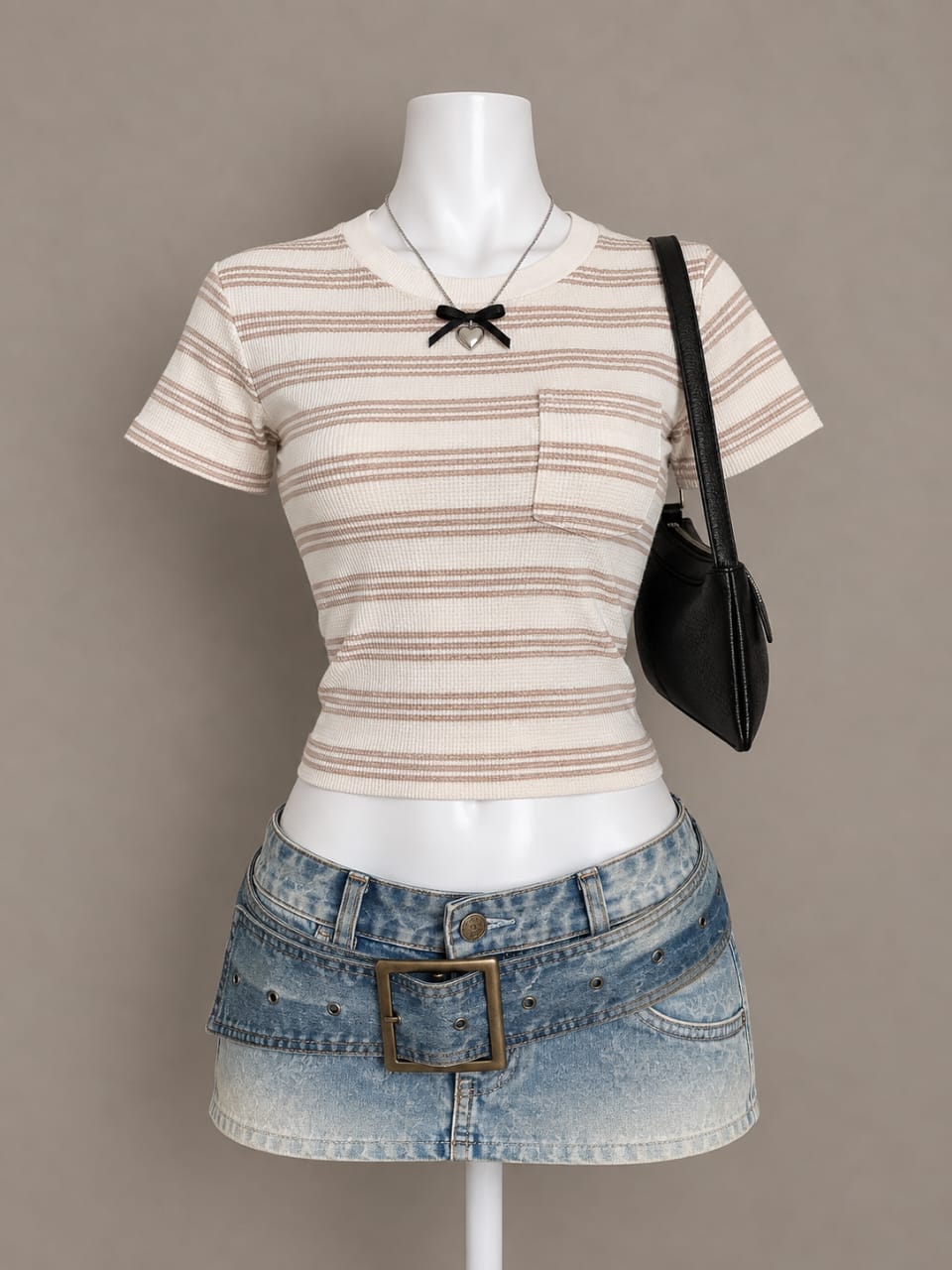 White Crop Top