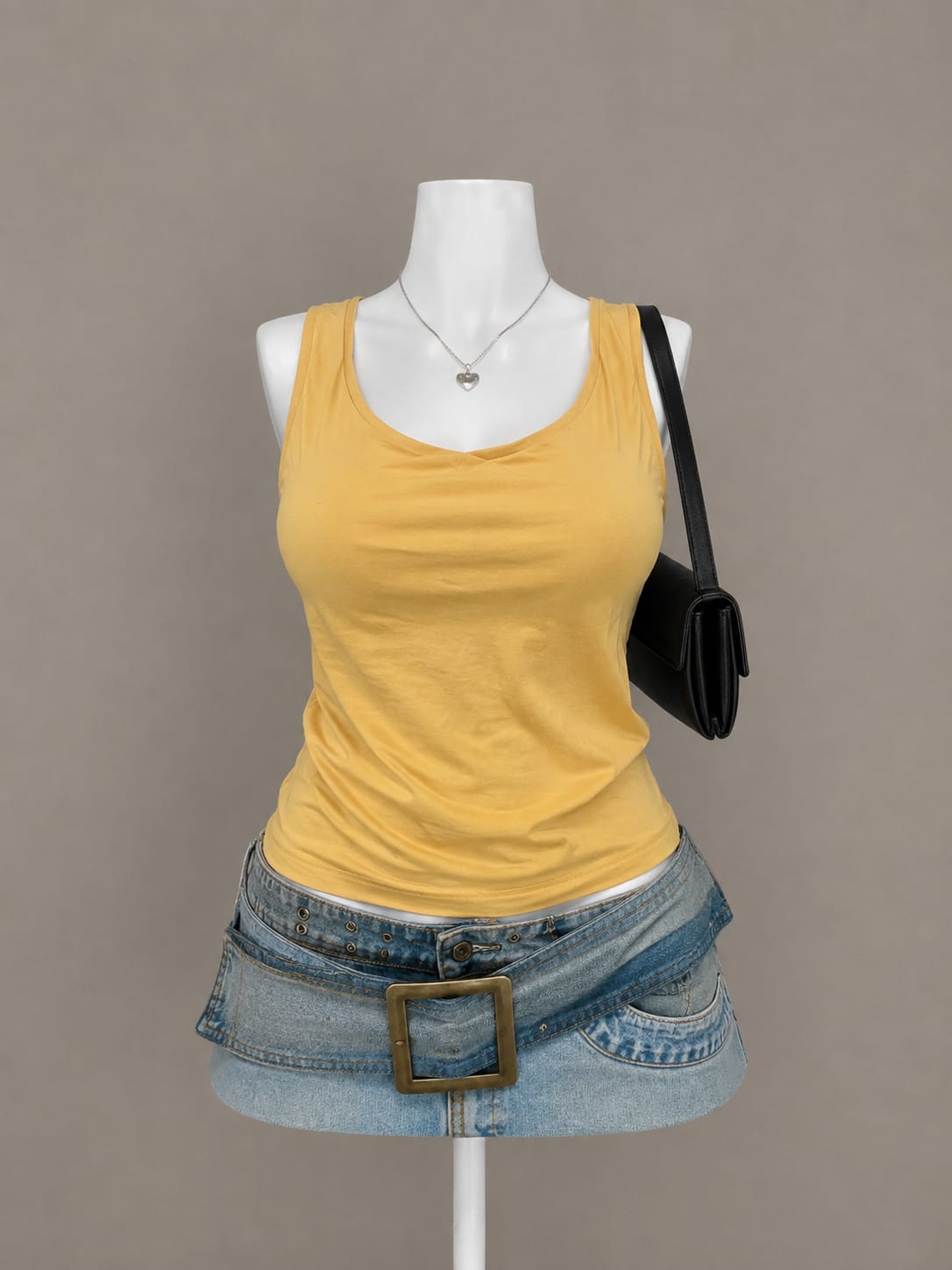 Mustard Yellow Tank Top